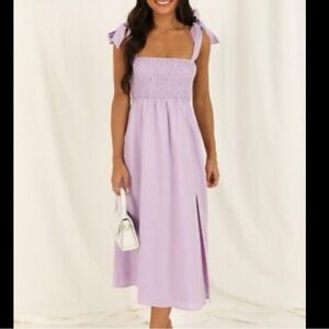 Showpo Untamed Lavender Dress Size 8